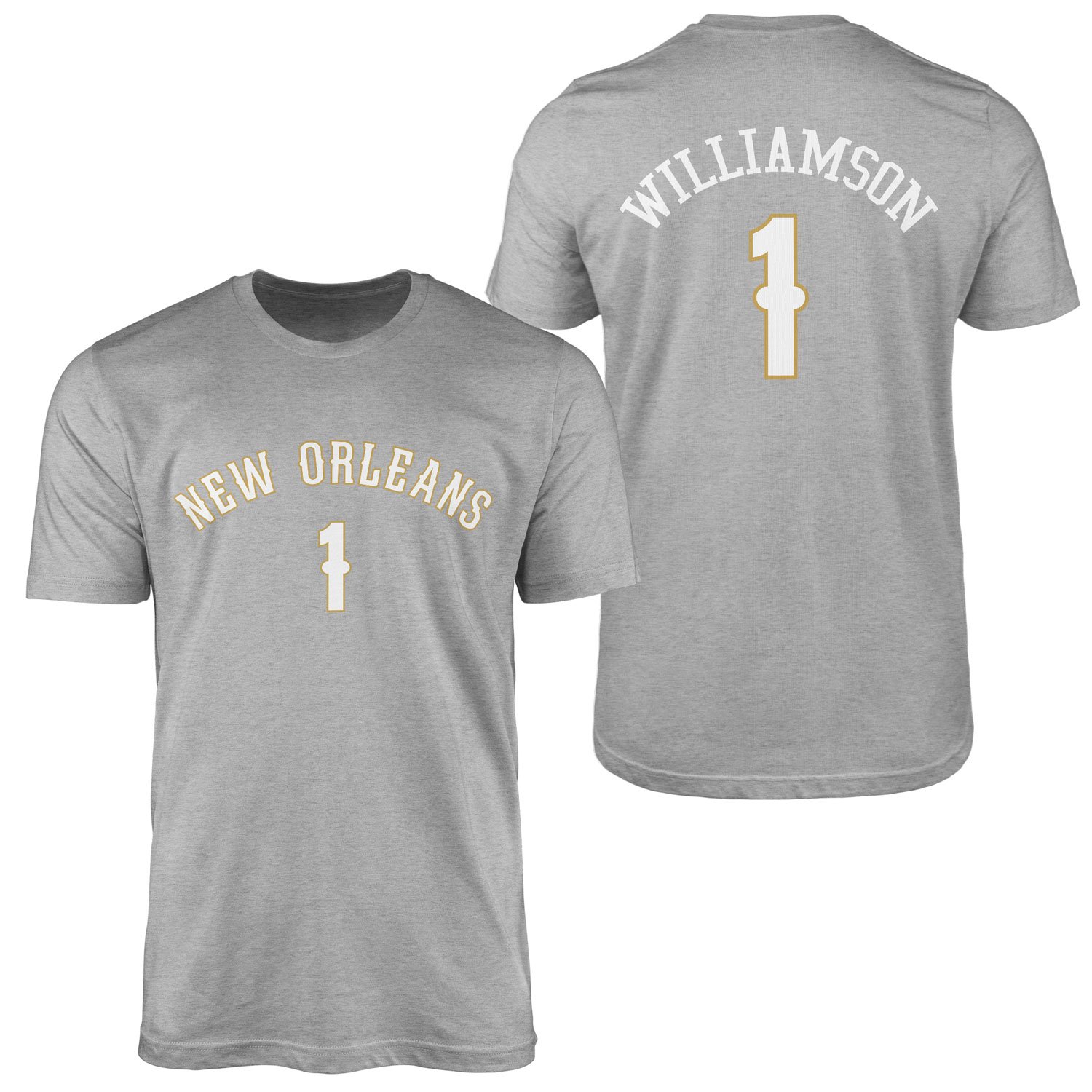 Zion Williamson New Orleans Forma Tişört L - Gri