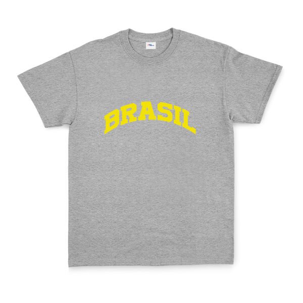 BRASIL Tişört L - Gri