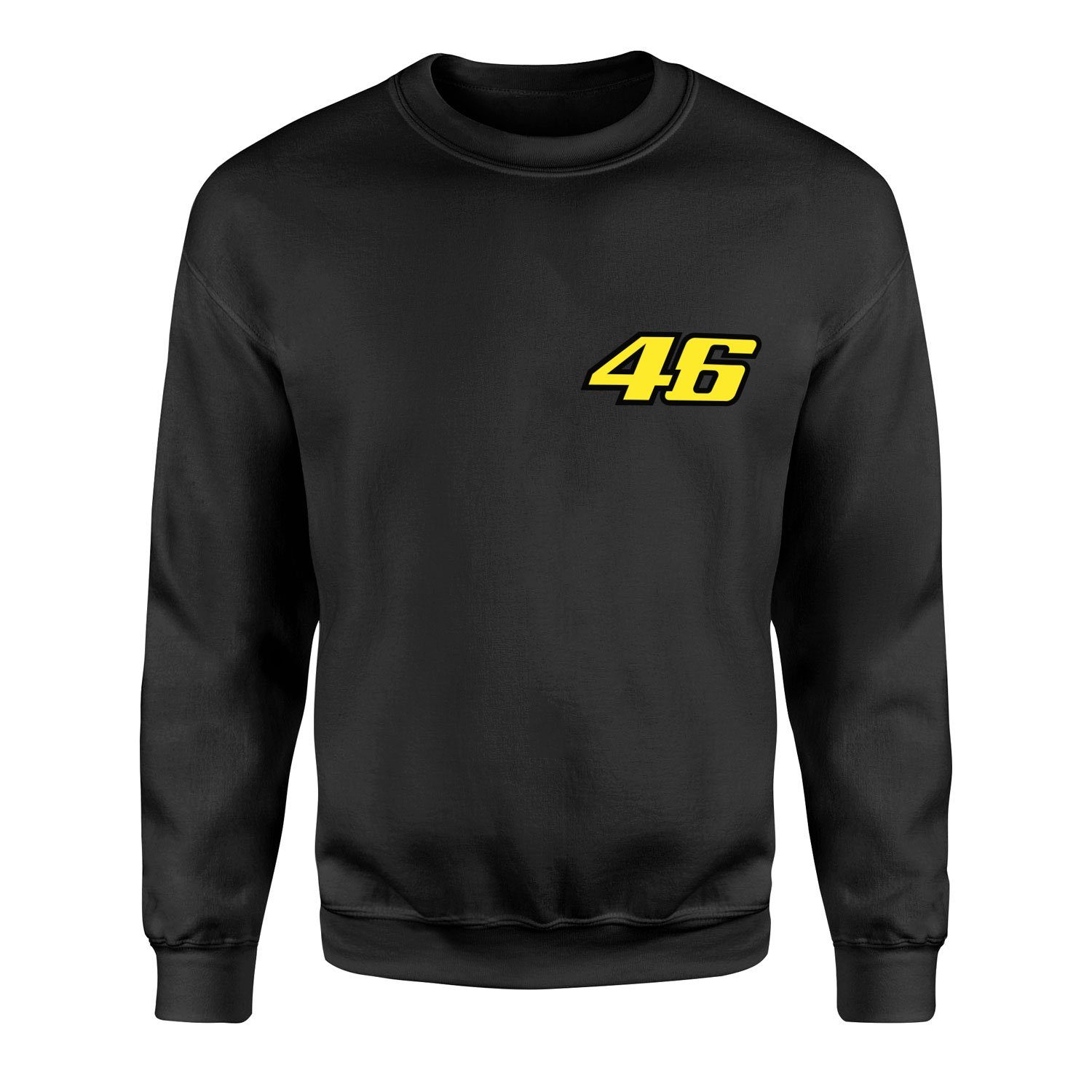 Rossi 46 Yellow Power Sweatshirt M - Siyah