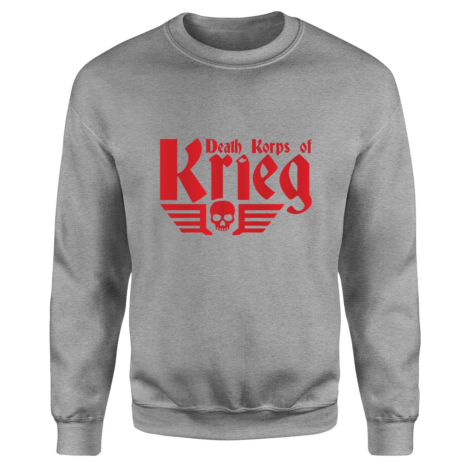 Death Korps of Krieg Sweatshirt M - Gri