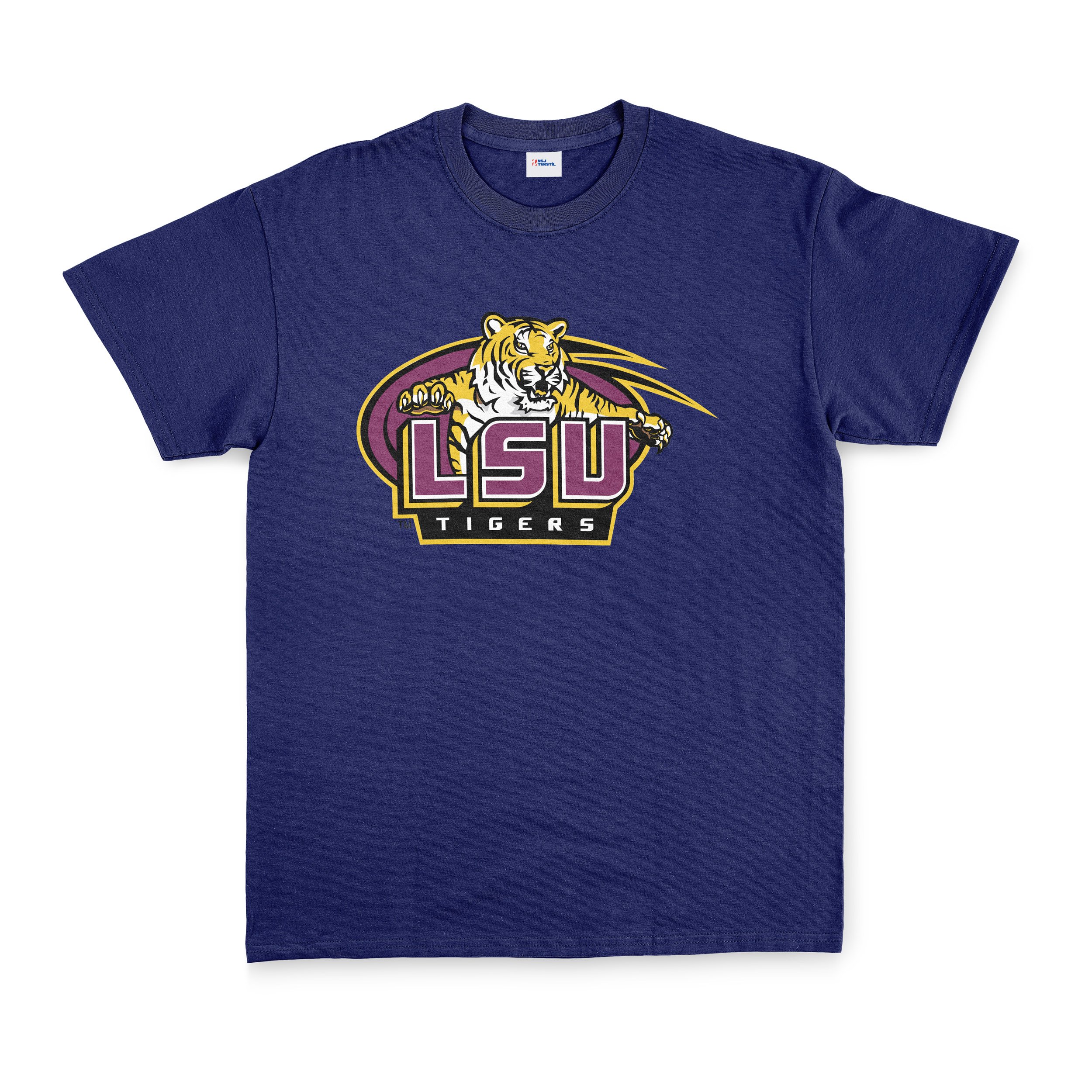 LSU Tigers Tişört XL - İndigo Mavisi