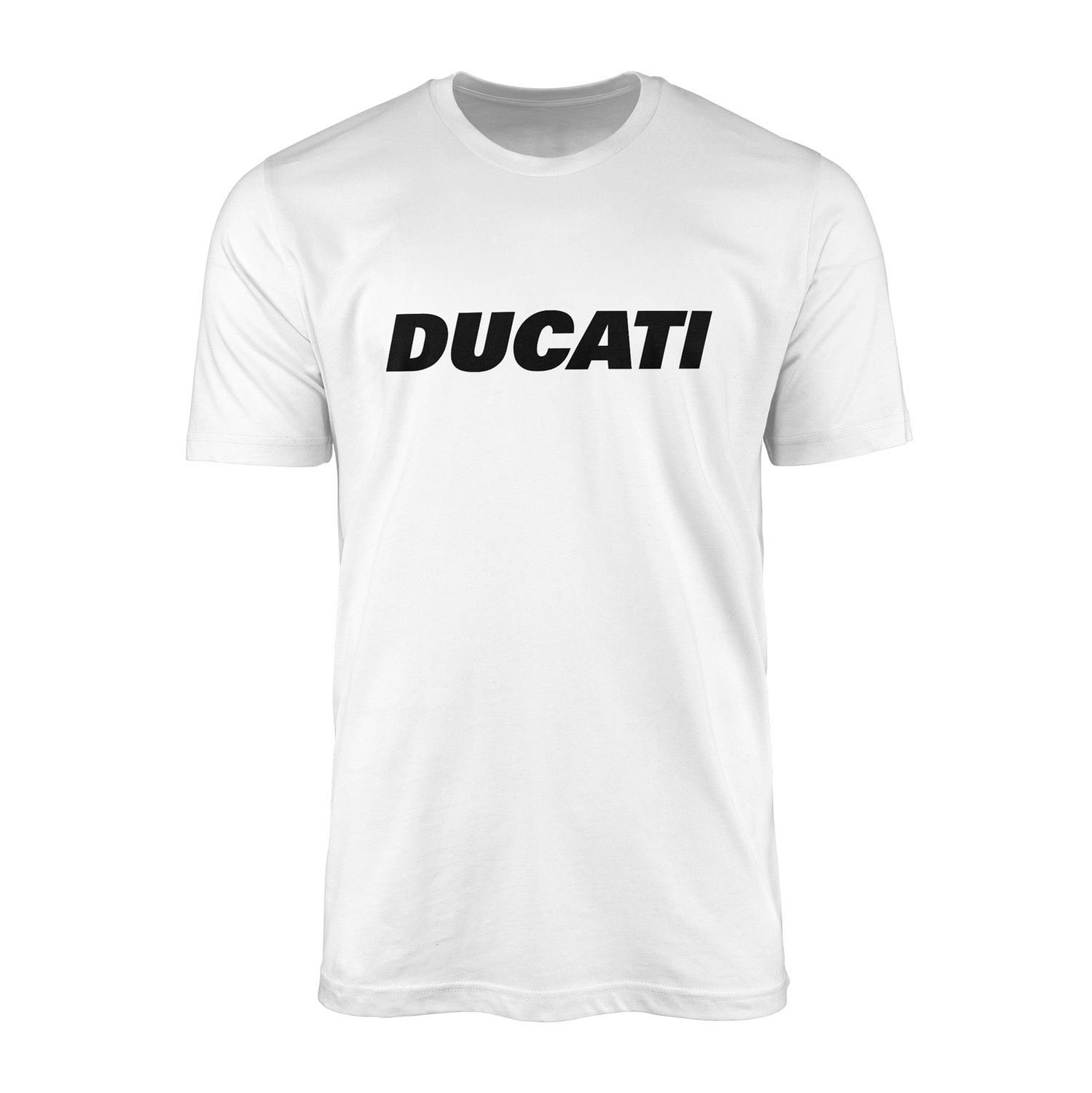 Ducati Black Tişört XL - Beyaz