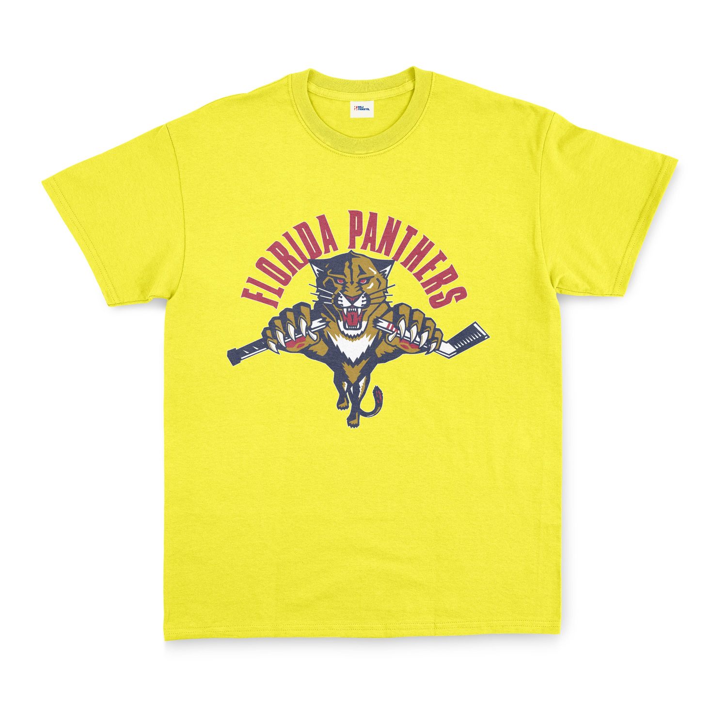 Florida Panthers Tişört XL - Sarı