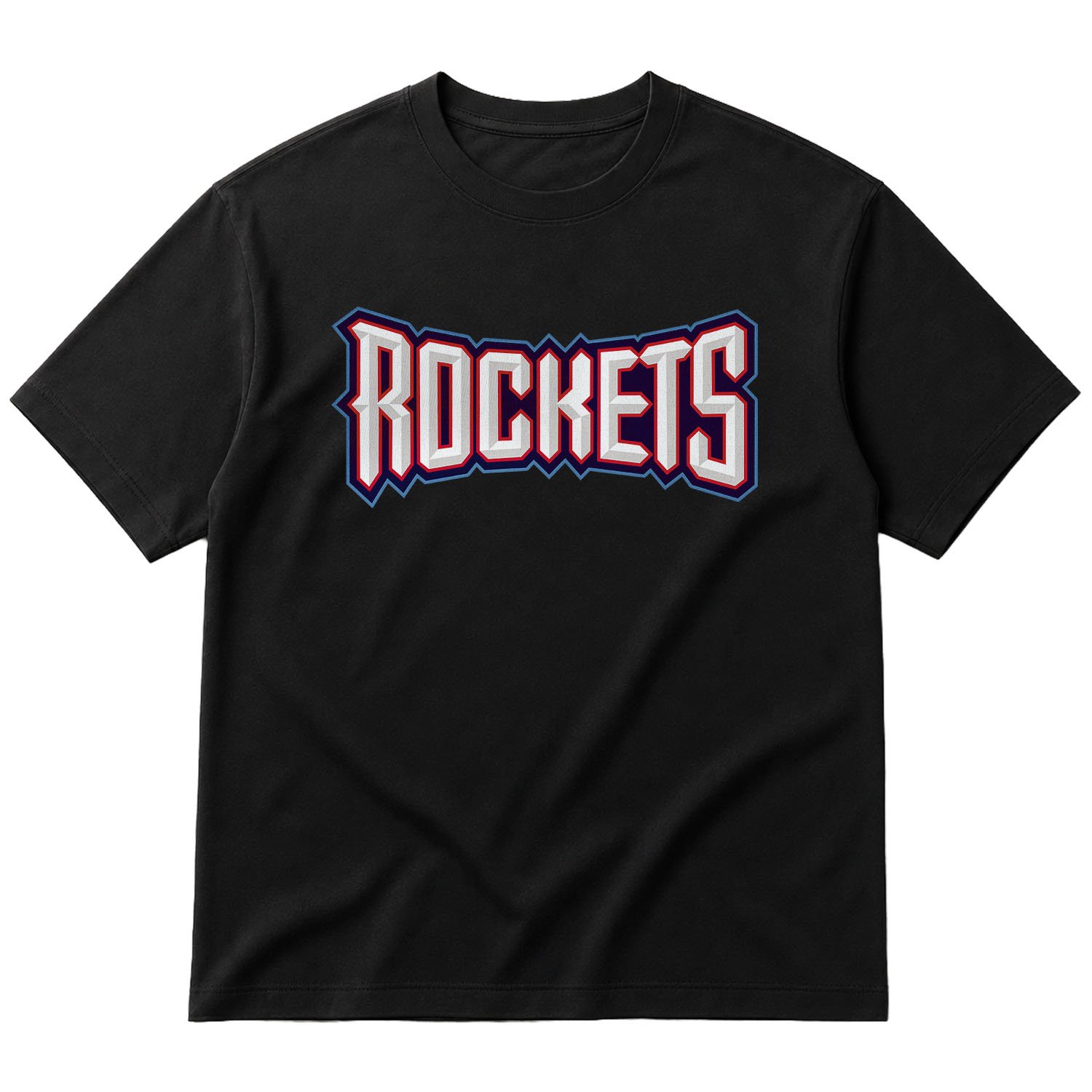 Rockets Icon Oversize Tişört XL - Siyah