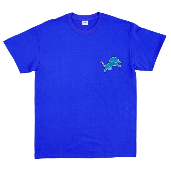 Detroit Lions Tişört L - Mavi