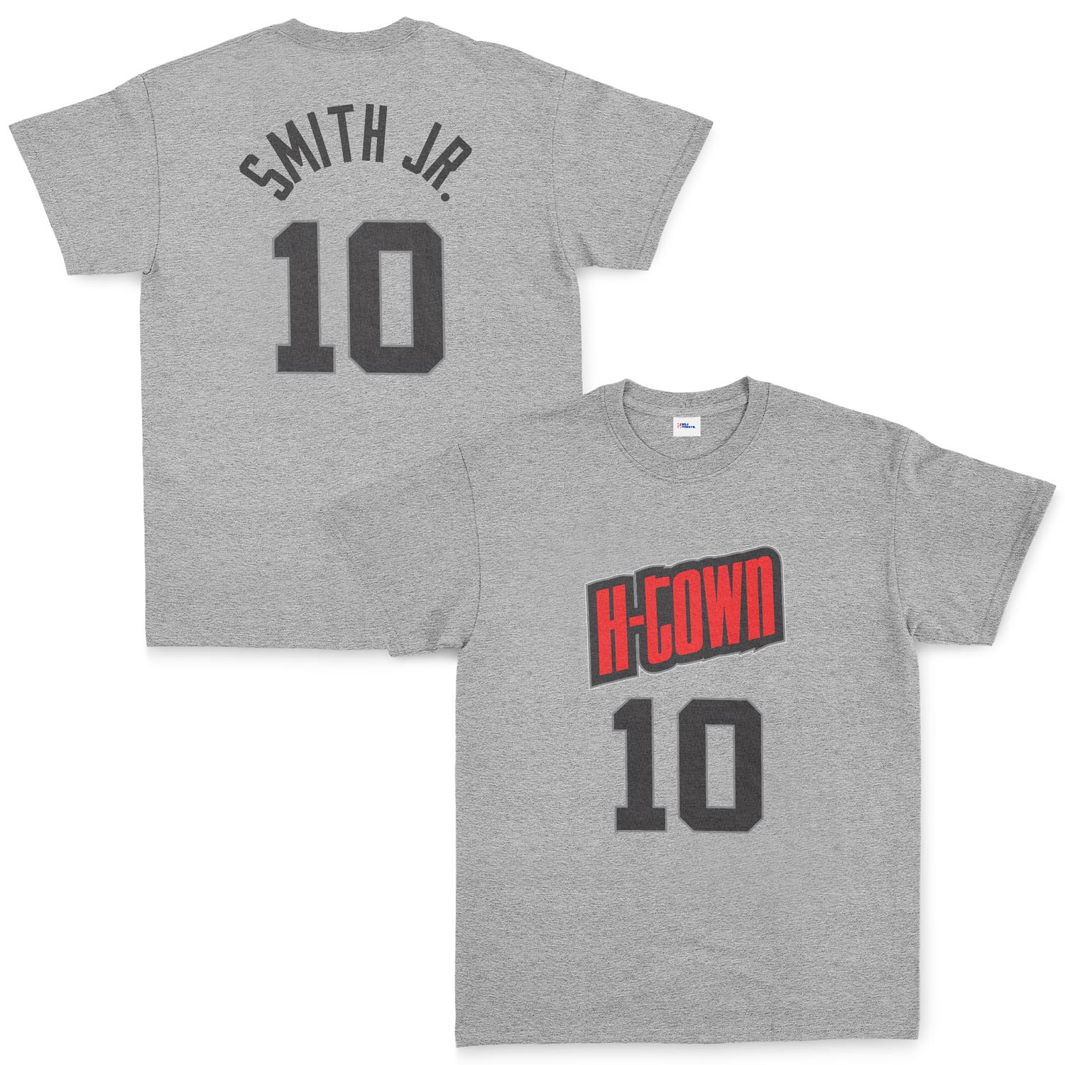 Jabari Smith Jr. 10 City Edition Forma Tişört L - Gri
