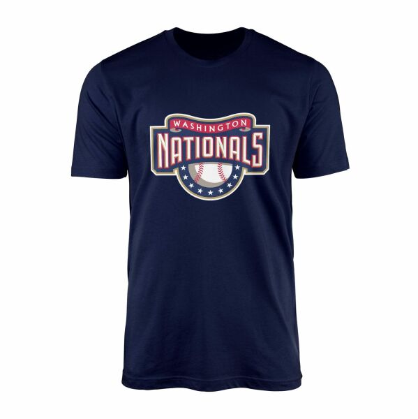 Washington NATIONALS Retro Tişört M - İndigo Mavisi