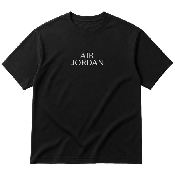 Air Jordan Oversize Tişört S - Siyah