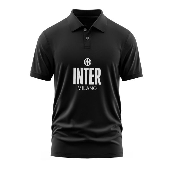 Inter Milan Polo Tişört S - Siyah