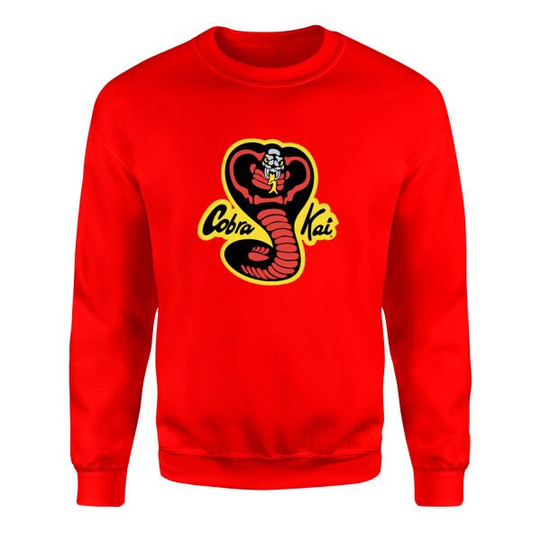 Cobra Kai Sweatshirt XL - Kırmızı