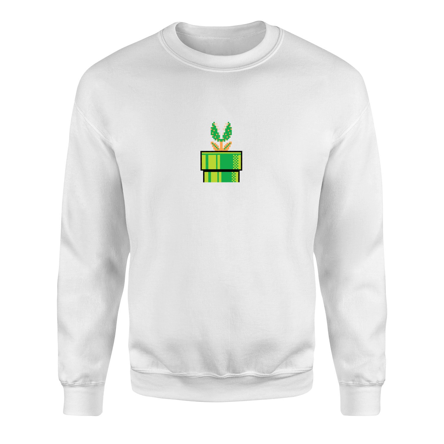 Super Mario Sweatshirt XXL - Beyaz