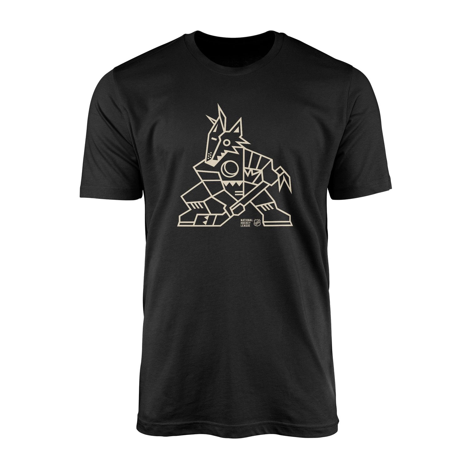 Coyotes AZ Logo Tişört S - Siyah