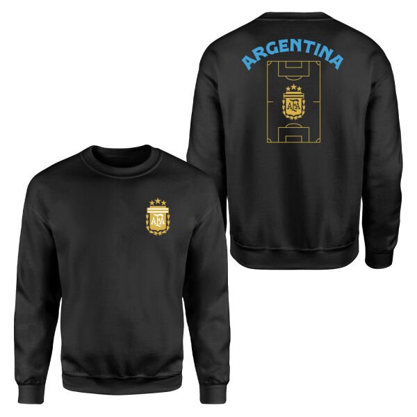 Arjantin Dünya Kupası 2026 Sweatshirt XL - Siyah