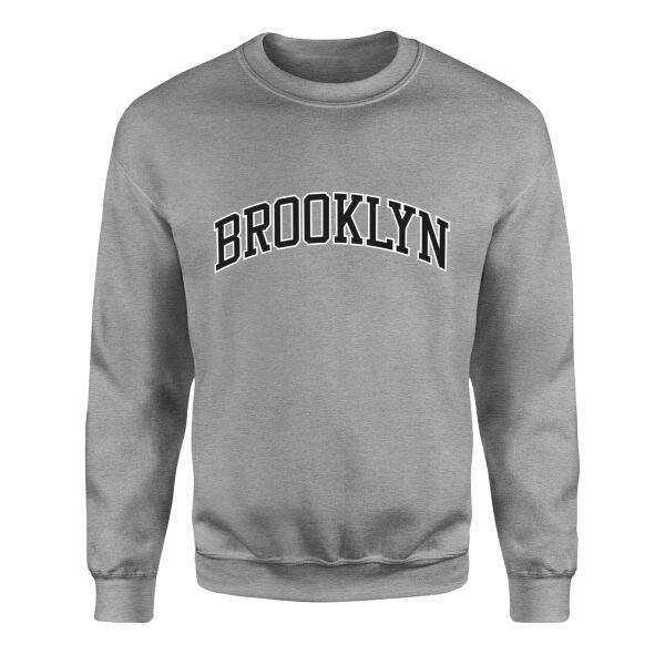 Brooklyn Sweatshirt M - Gri