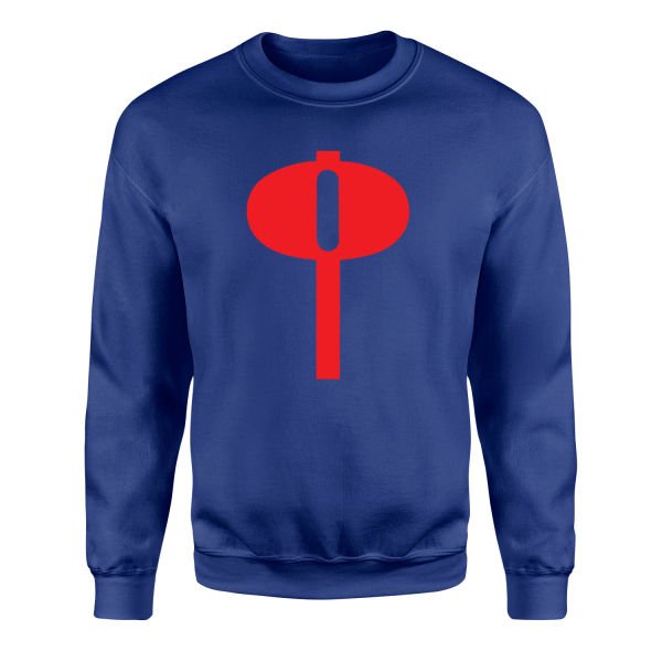Omni-Man Sweatshirt L - İndigo Mavisi