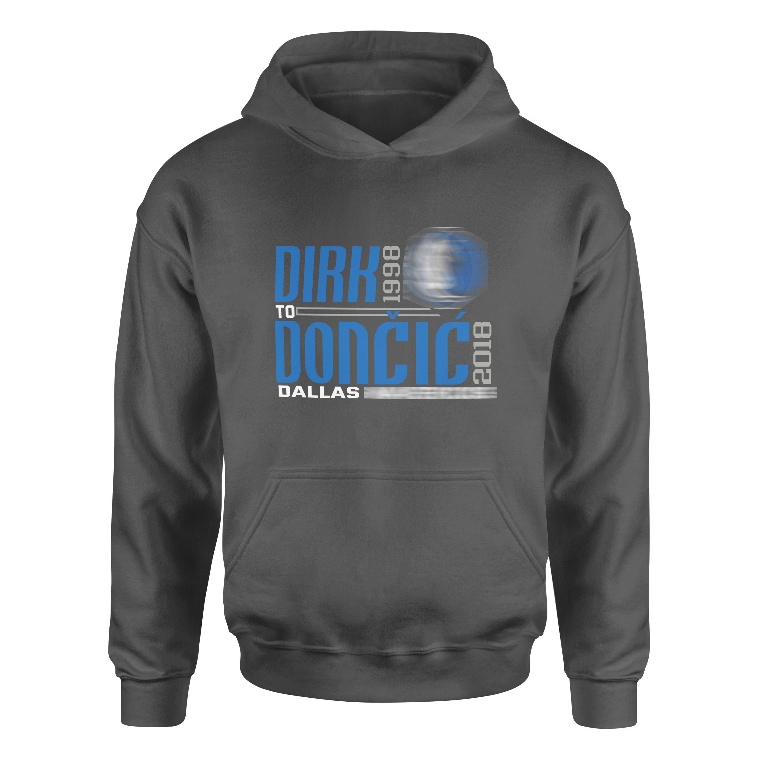 Dirk to Doncic 98-18 Hoodie XL - Füme