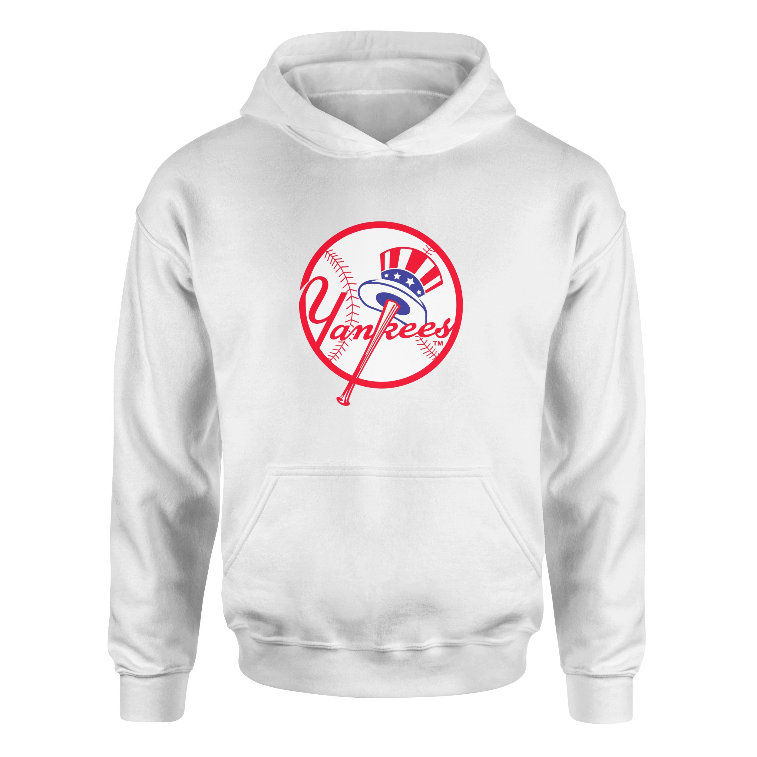 NY Yankees Uncle Sam Hoodie XXL - Beyaz