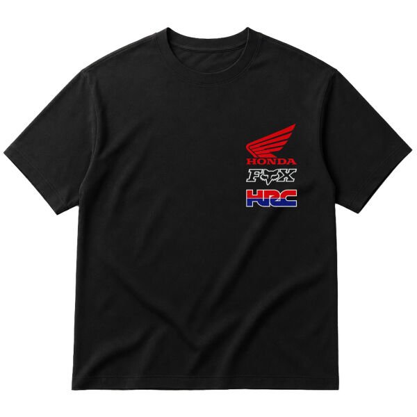 HRC FOX Oversize Tişört M - Siyah