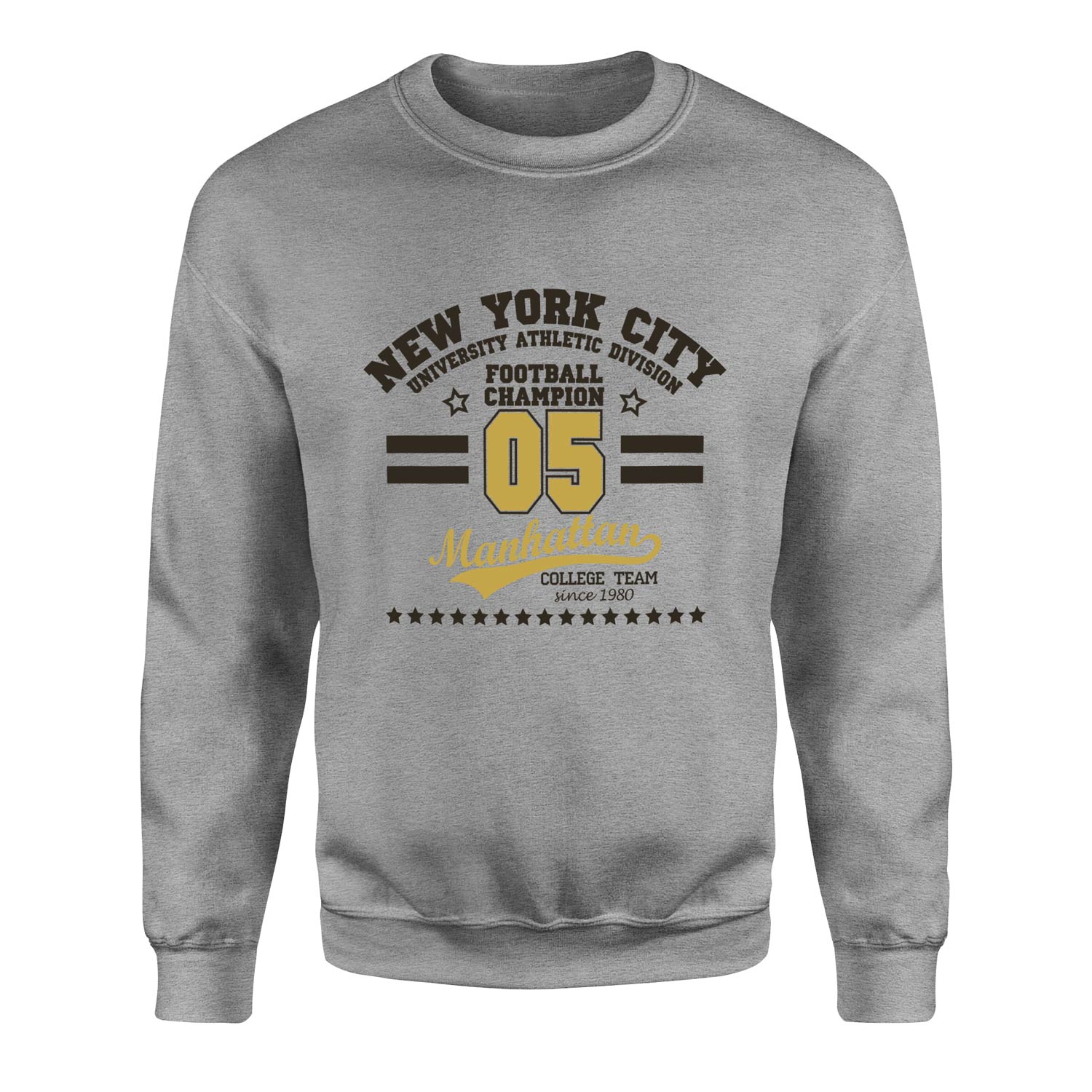 NYC UAD Champion Sweatshirt XL - Gri