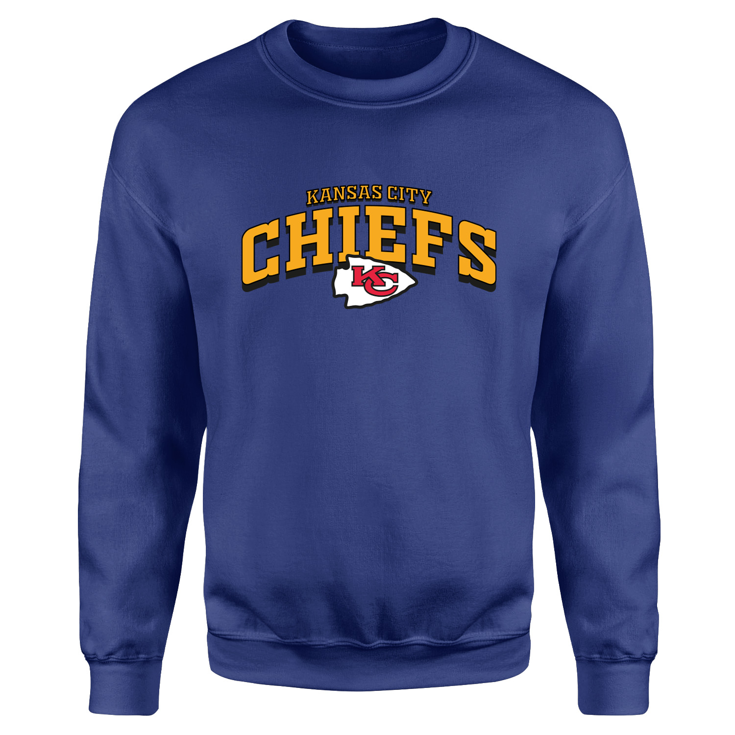 Kansas City Chiefs Arch Sweatshirt XXL - İndigo Mavisi