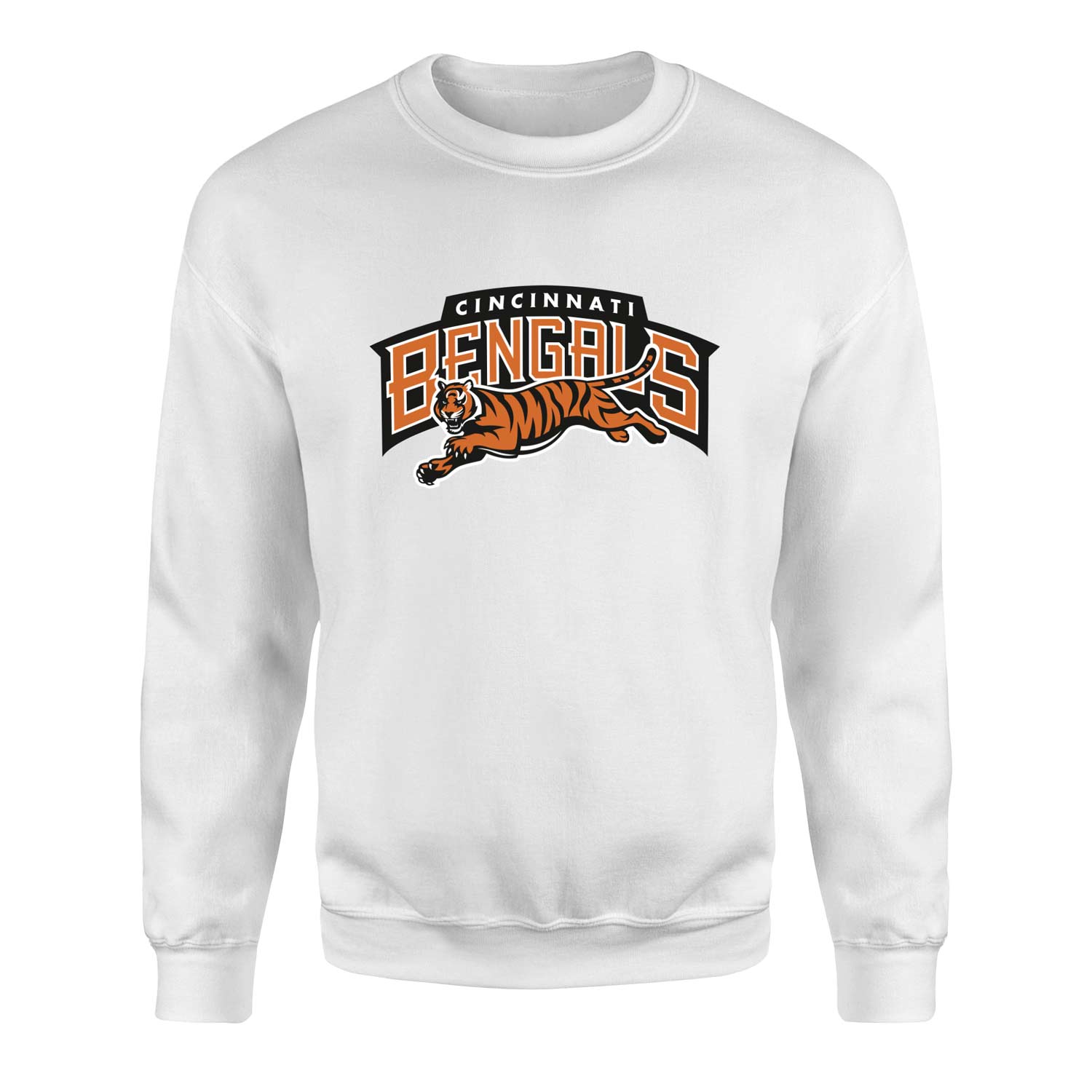 Cincinnati Bengals Sweatshirt L - Beyaz
