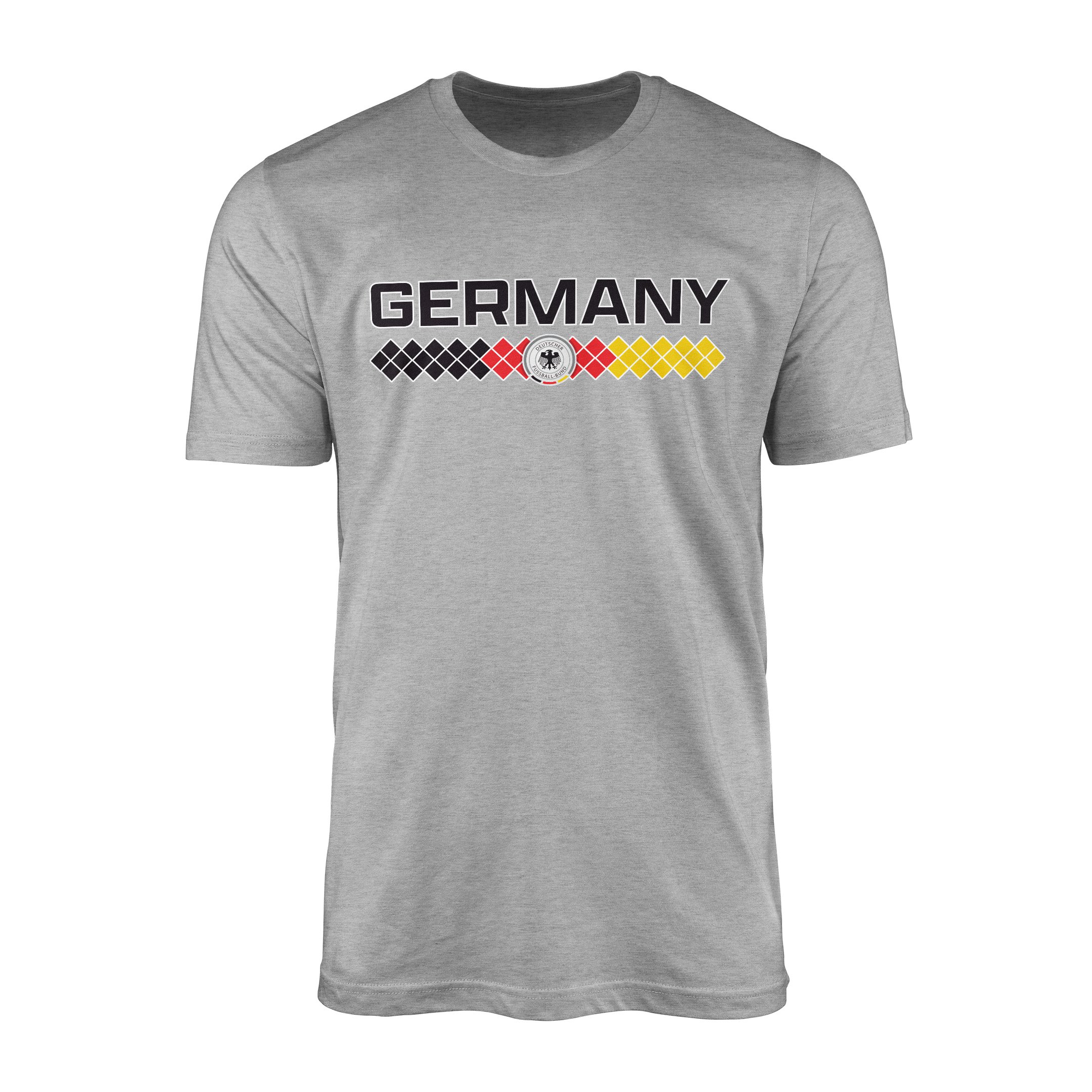 Almanya Retro III Tişört XXL - Gri