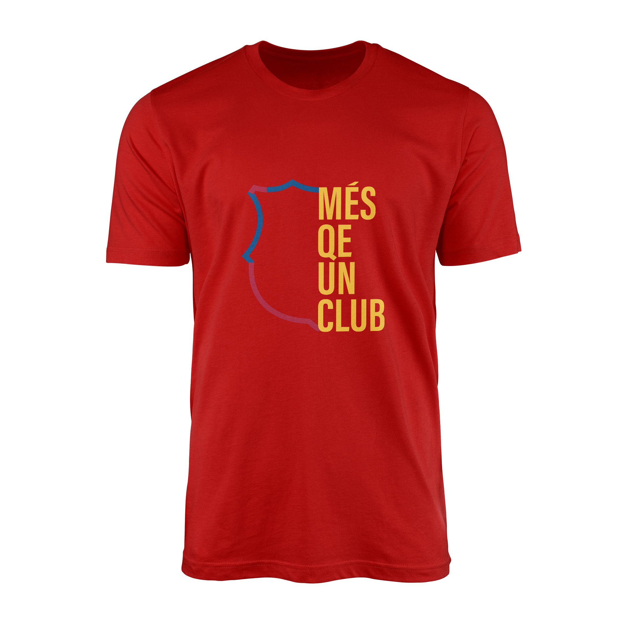 Més que un Club | FC Barcelona Tişört XL - Kırmızı