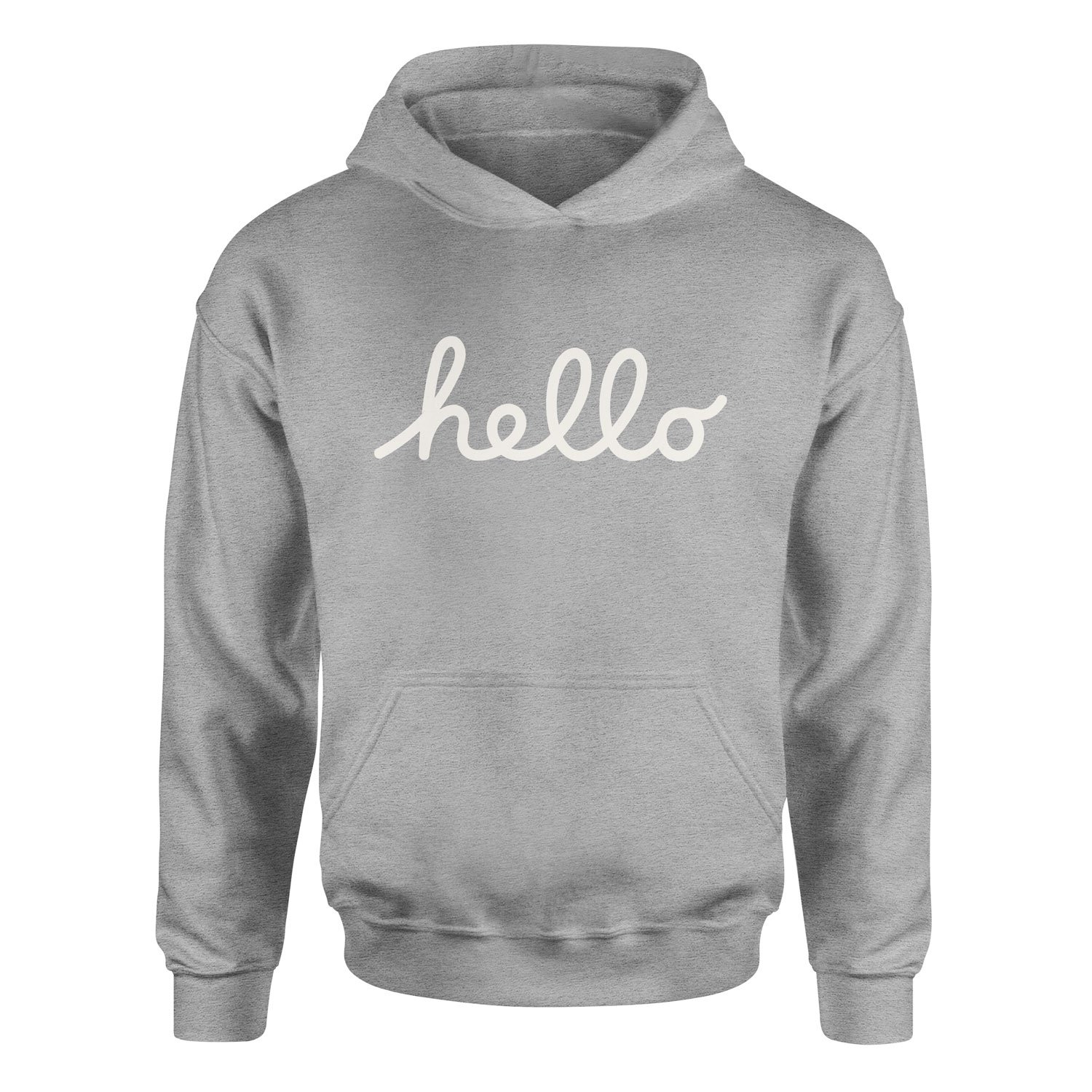 Hello Hoodie XXL - Gri