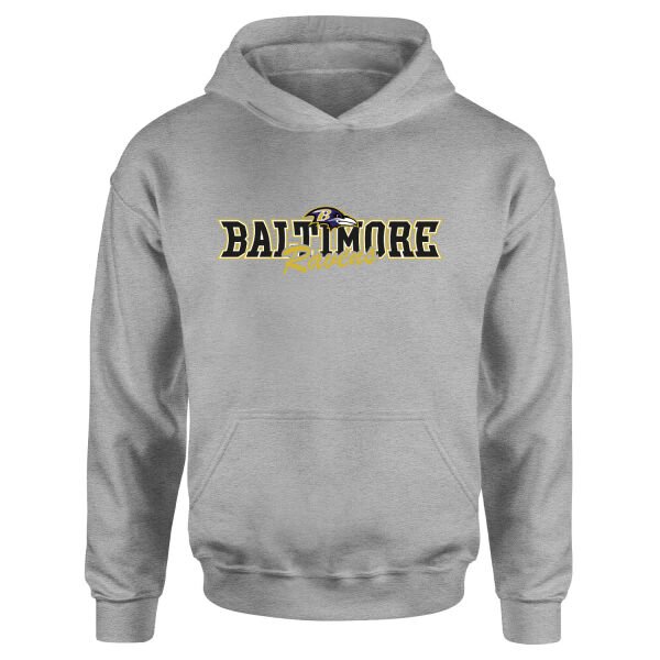 Baltimore Ravens BR Hoodie S - Gri