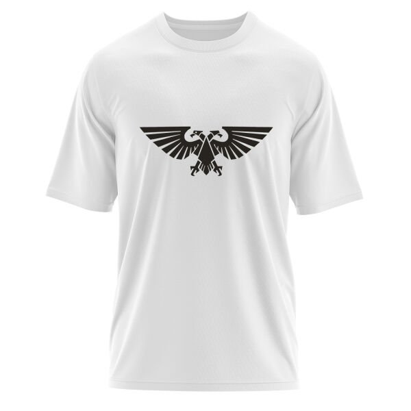Imperium of Man Oversize Tişört S - Beyaz