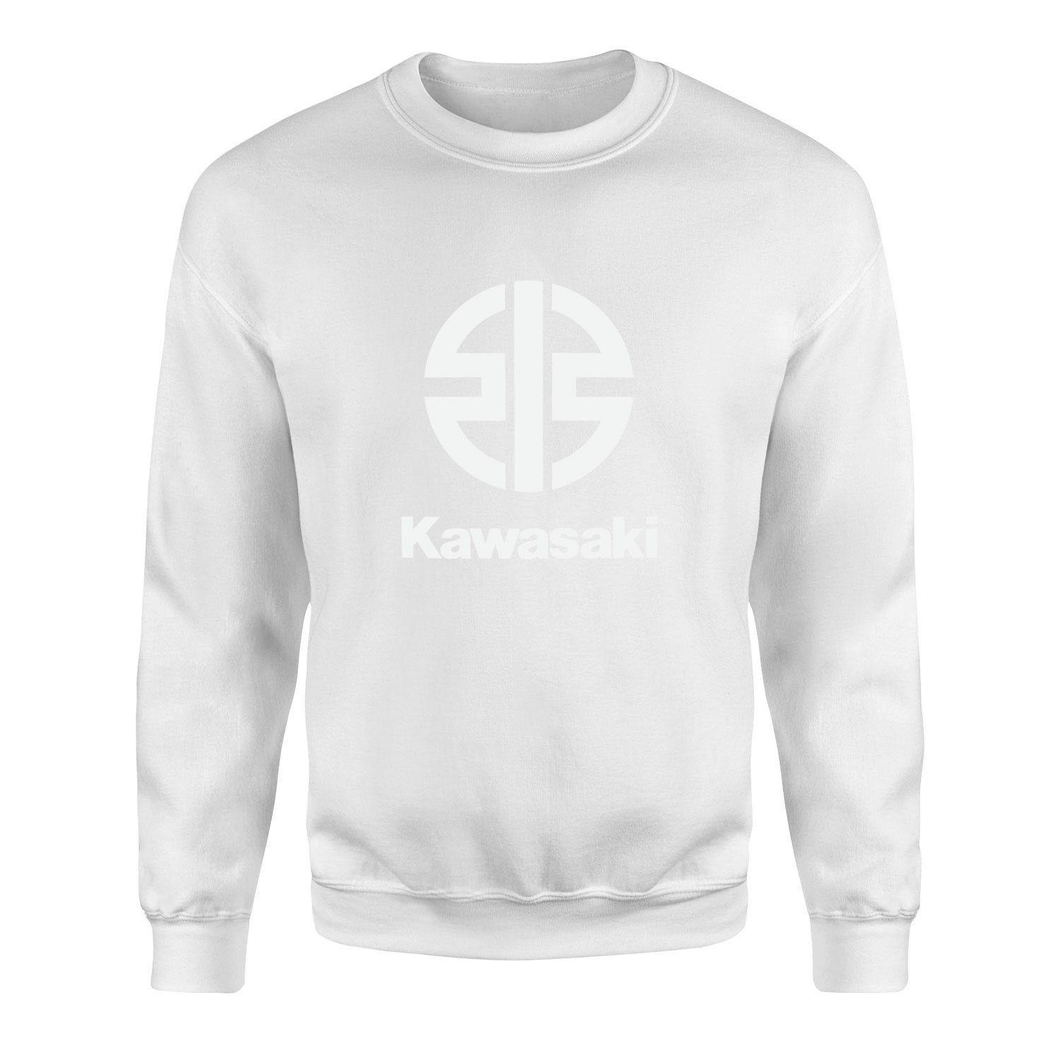 Kawasaki Sweatshirt M - Beyaz