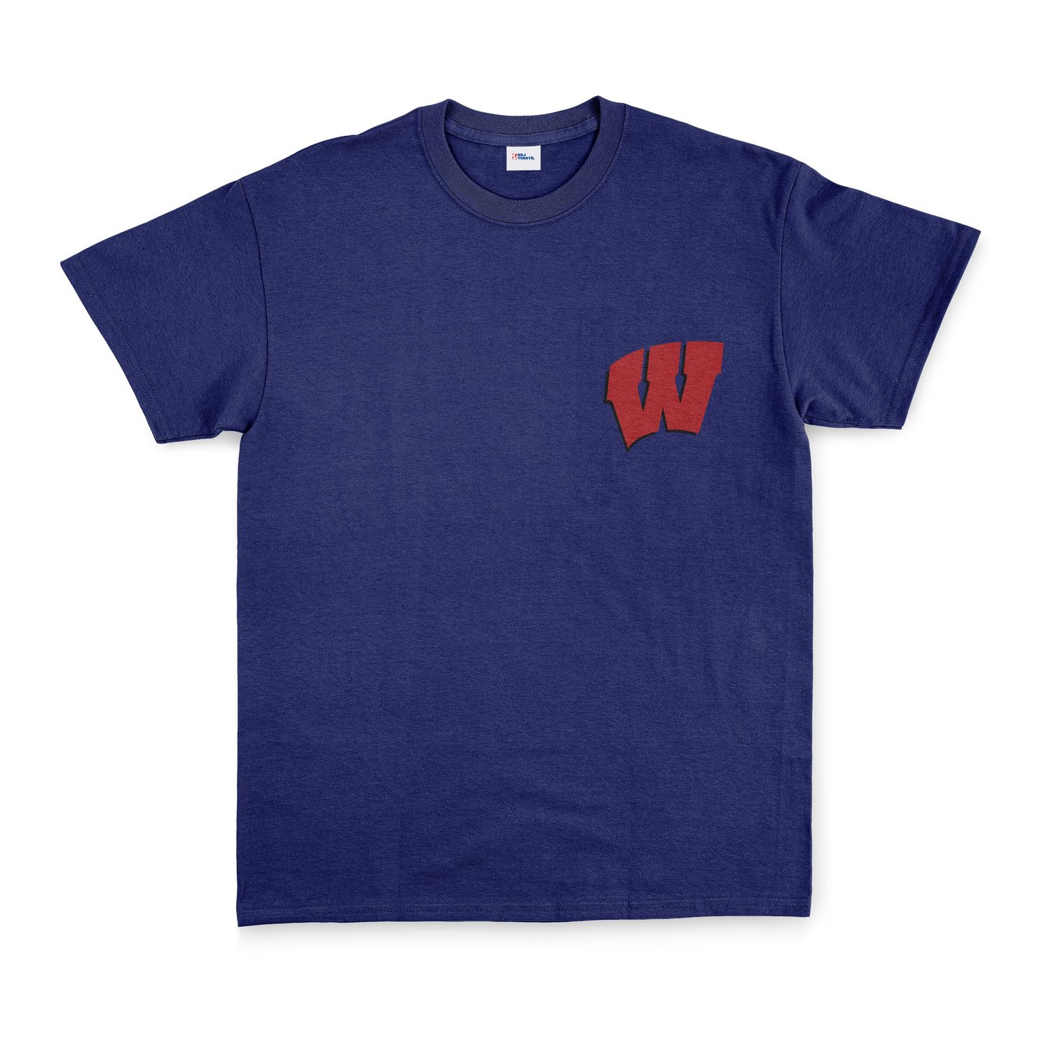Wisconsin Badgers Tişört XL - İndigo Mavisi