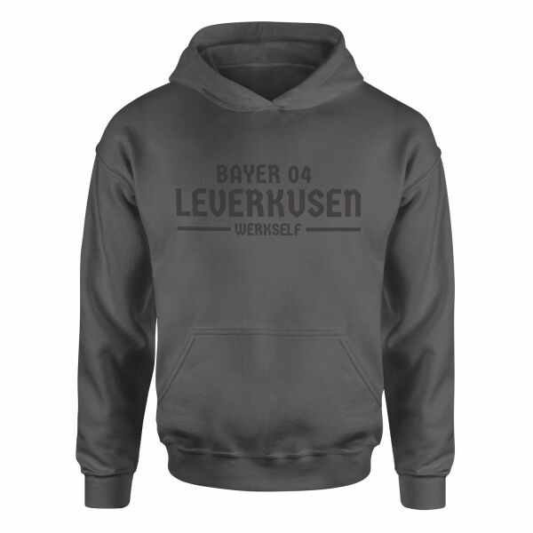 Bayer Leverkusen WERKSELF Hoodie M - Füme