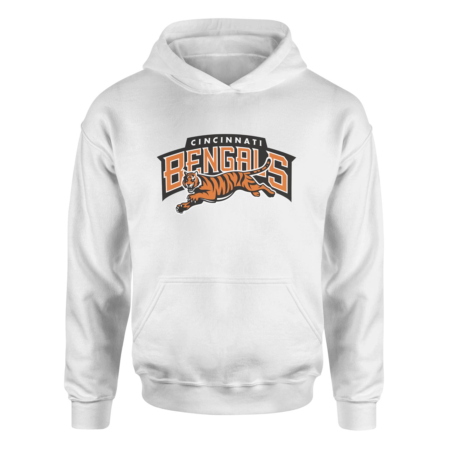 Cincinnati Bengals Hoodie XL - Beyaz