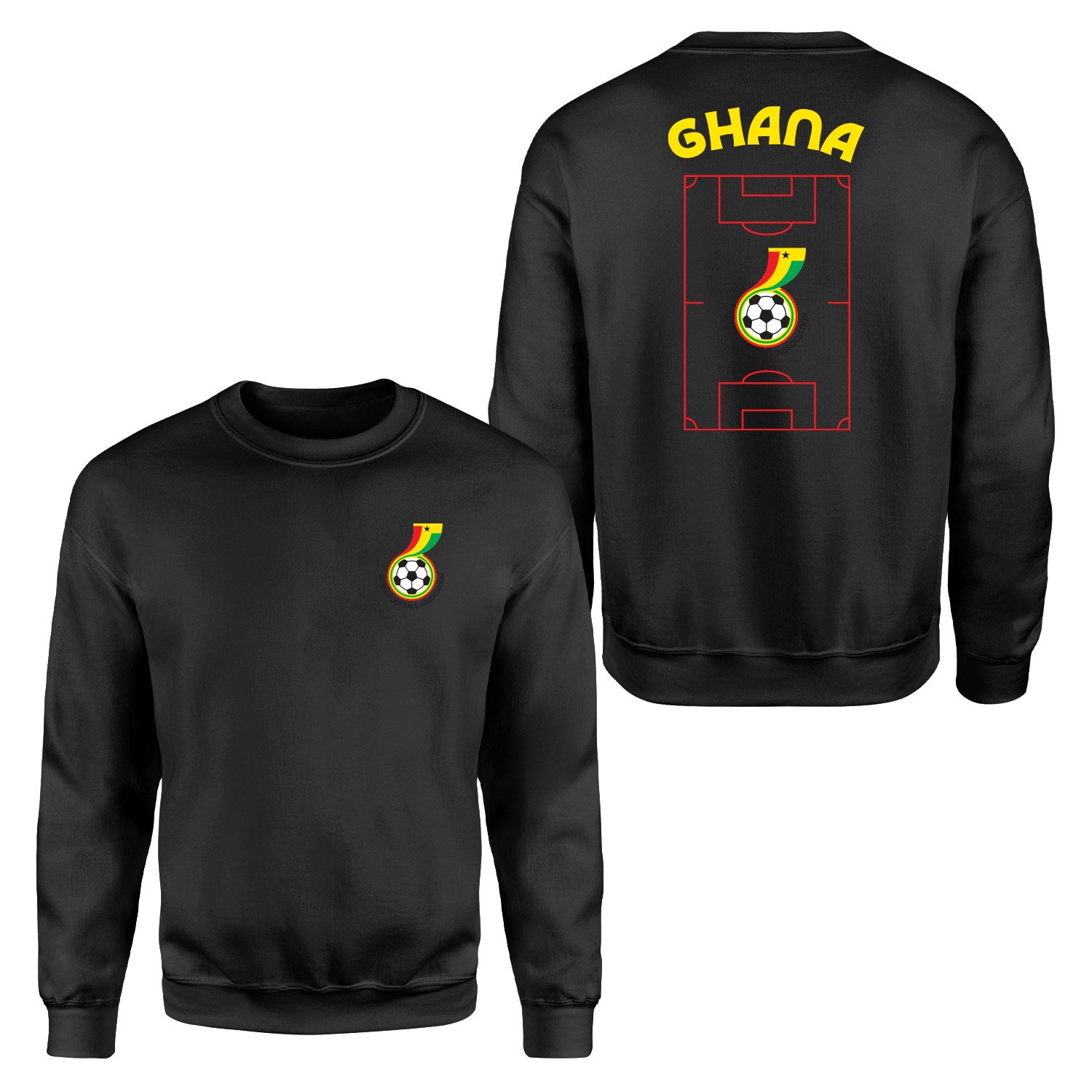 Gana Dünya Kupası 2026 Sweatshirt L - Siyah