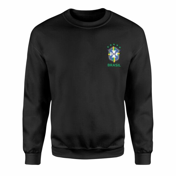 Brezilya Sweatshirt M - Siyah