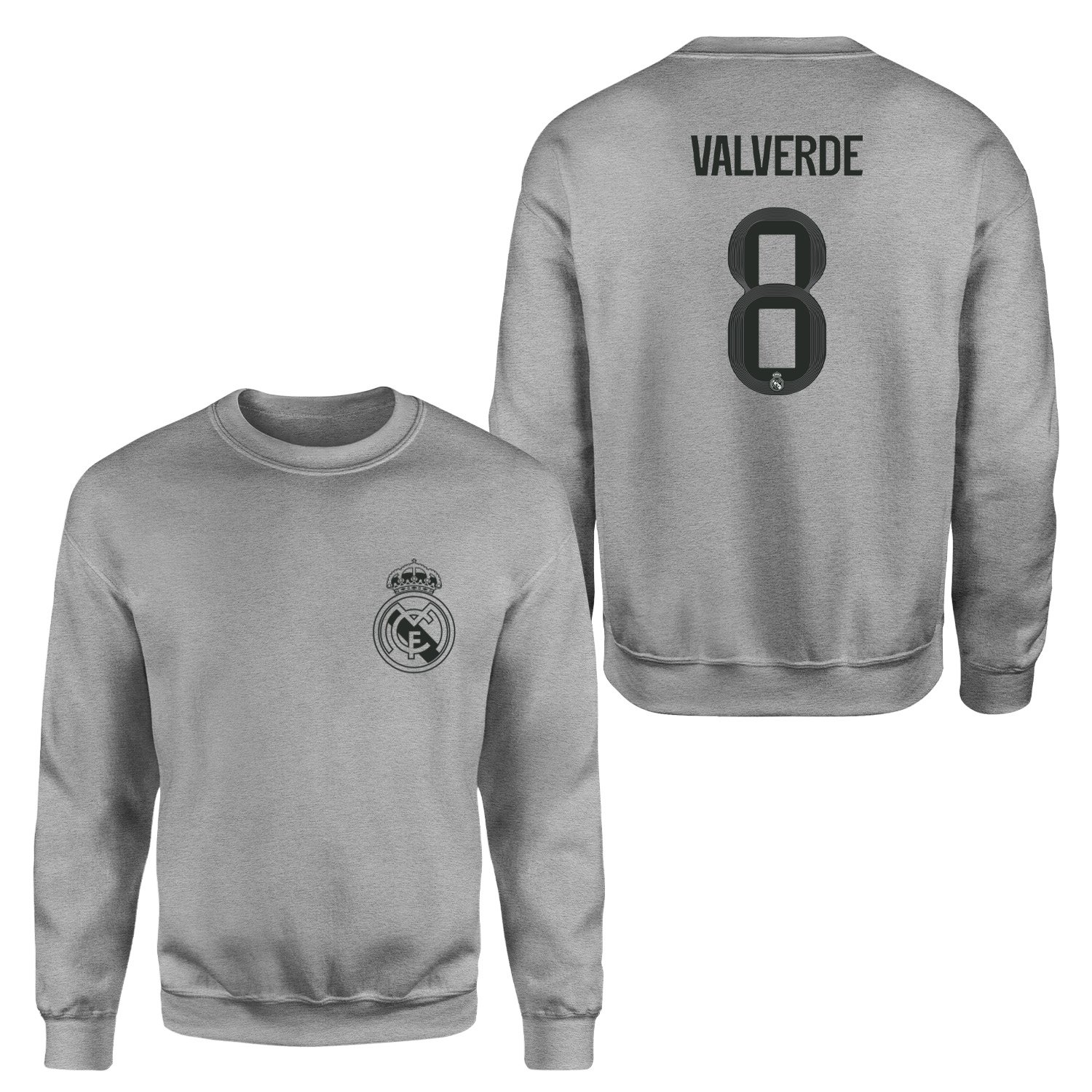 Federico Valverde RM BL Forma Sweatshirt XXL - Gri