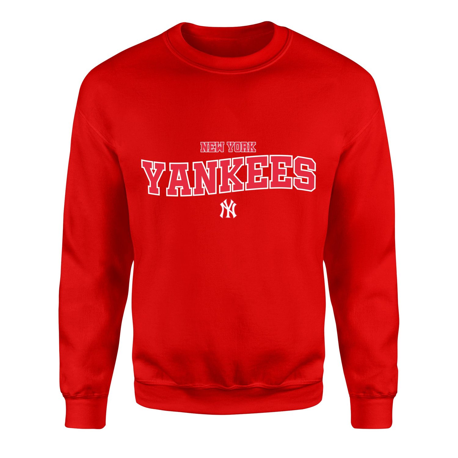 New York YANKEES HL Sweatshirt XXL - Kırmızı