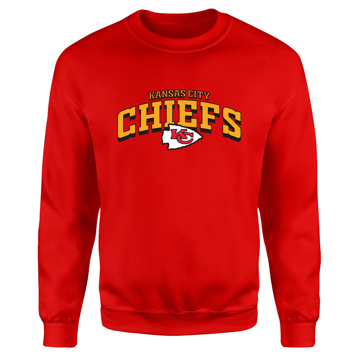 Kansas City Chiefs Arch Sweatshirt M - Kırmızı