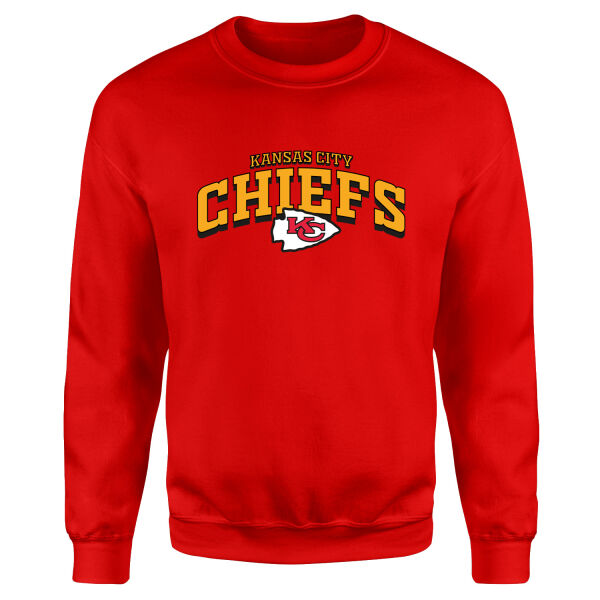 Kansas City Chiefs Arch Sweatshirt M - Kırmızı