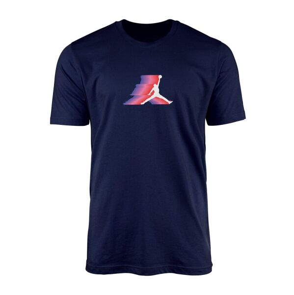 Air Jordan Gradient Tişört L - İndigo Mavisi