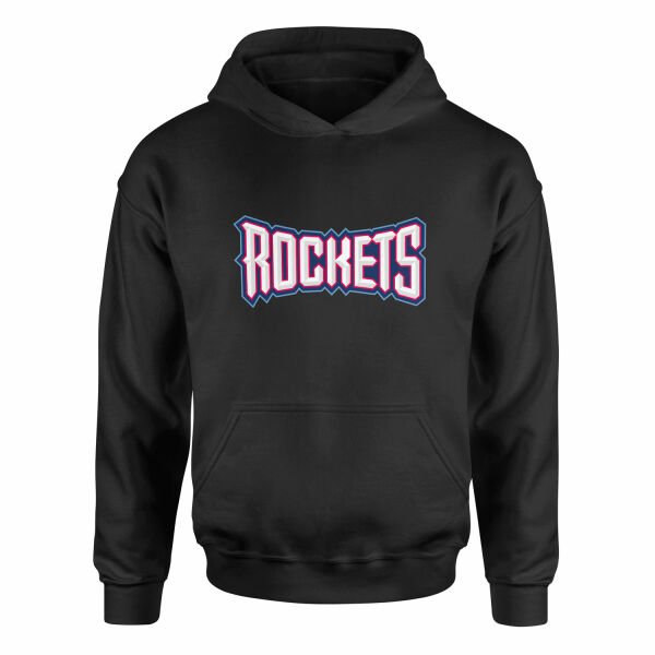 Rockets Icon Hoodie L - Siyah