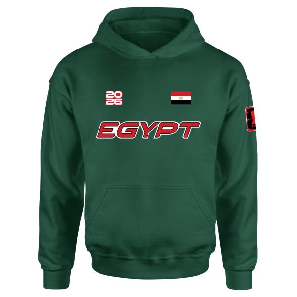 Mısır 2026 Hoodie M - Nefti Yeşili
