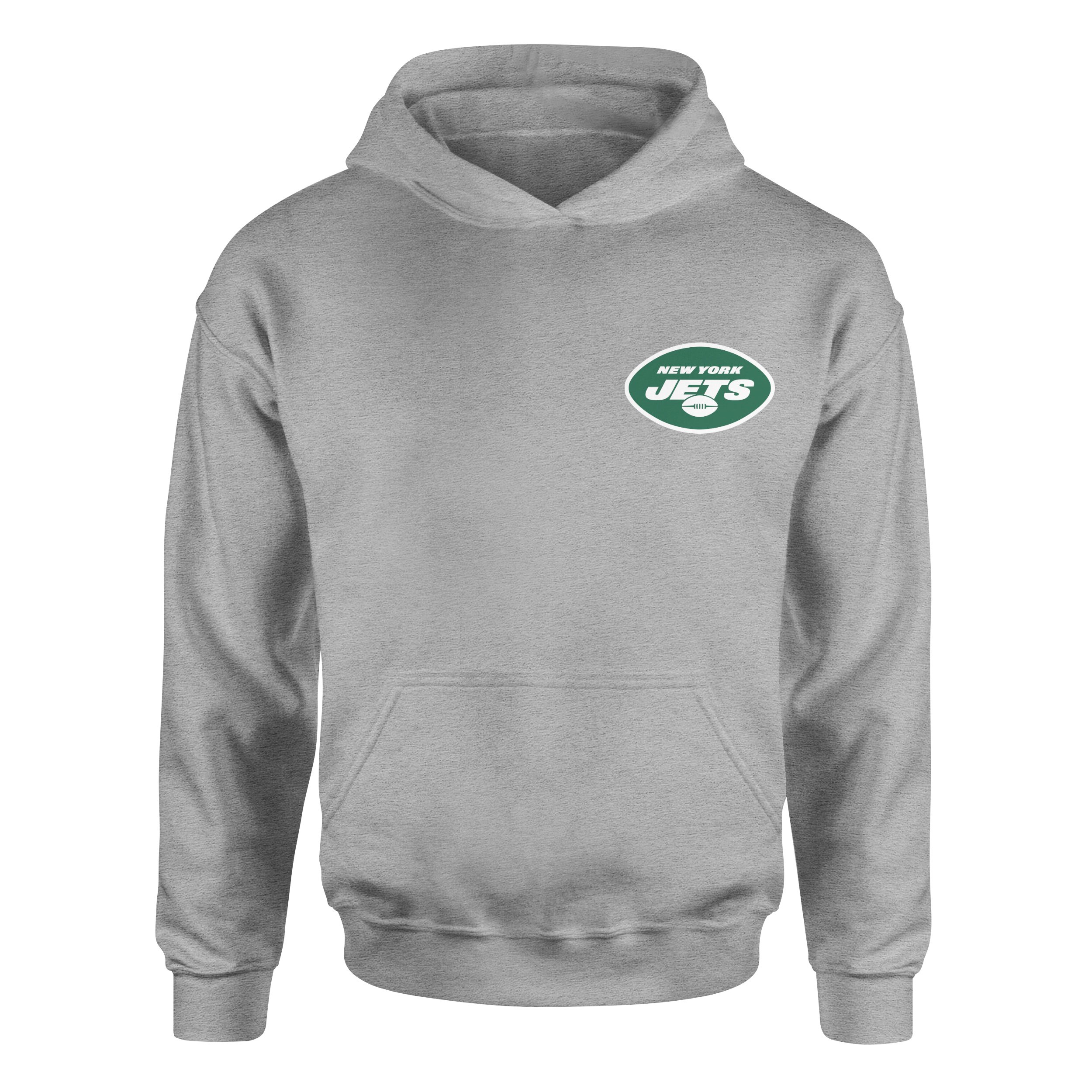 New York Jets Hoodie L - Gri