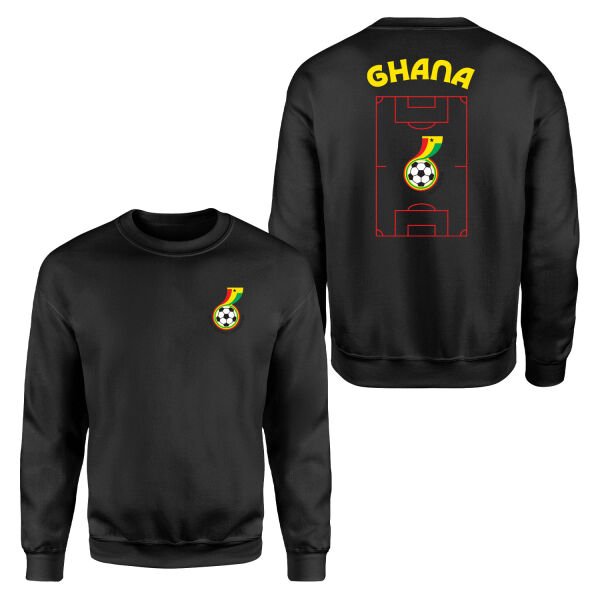 Gana Dünya Kupası 2026 Sweatshirt XL - Siyah