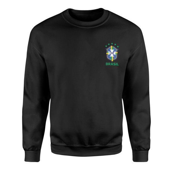 Brezilya Sweatshirt L - Siyah