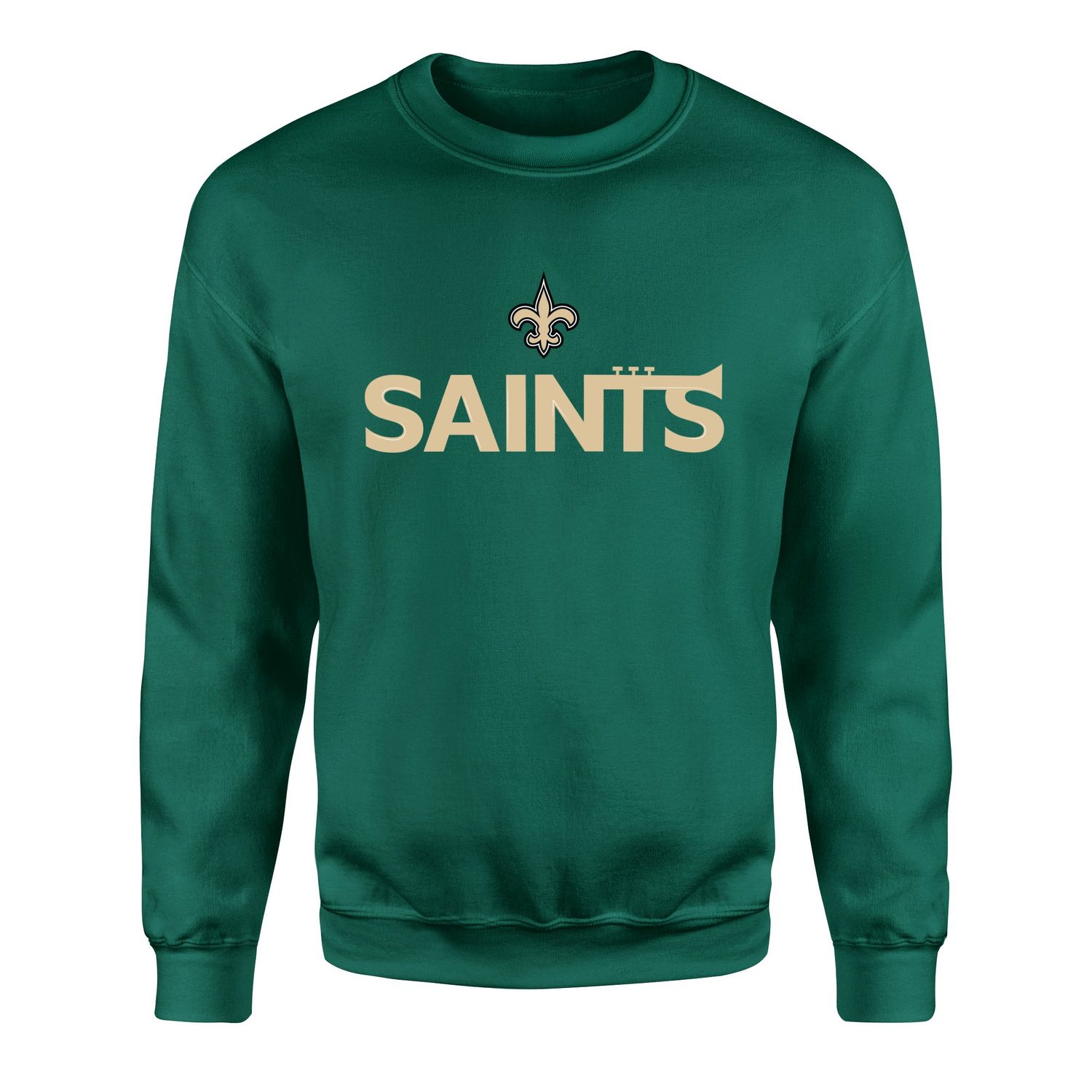 New Orleans Saints Trumpets Sweatshirt XXL - Nefti Yeşili