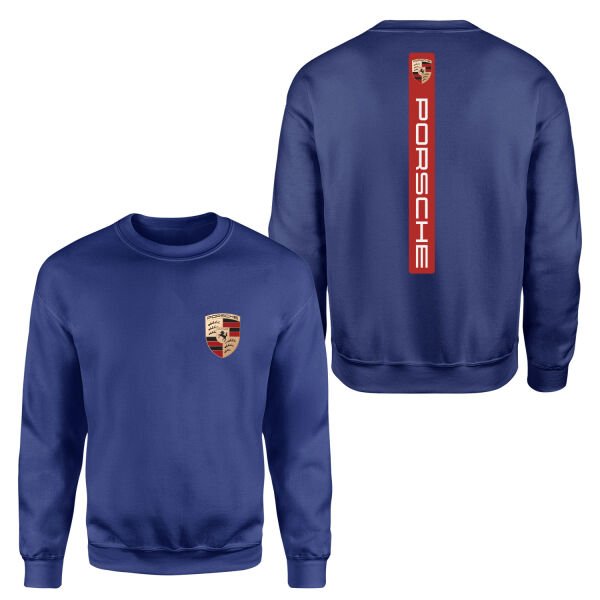 Porsche V Graphic Guards Red Sweatshirt XL - İndigo Mavisi