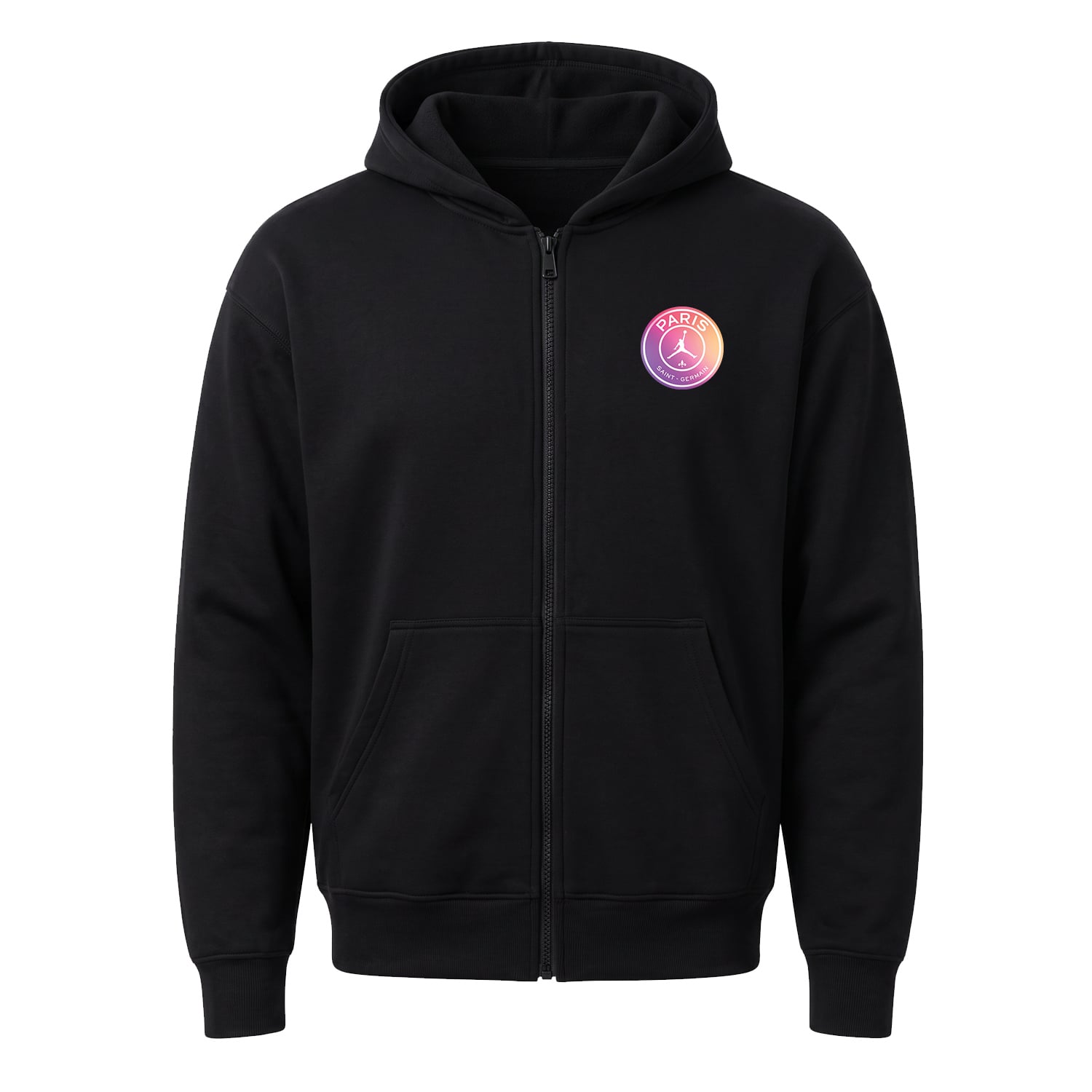 PSG X Air Jordan Gradient Fermuarlı Kapüşonlu Sweatshirt