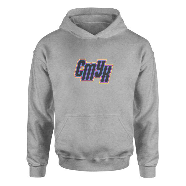 CMYK Hoodie M - Gri